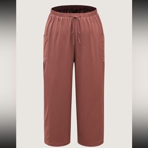 Women's Relaxed Fit Mauve Pants